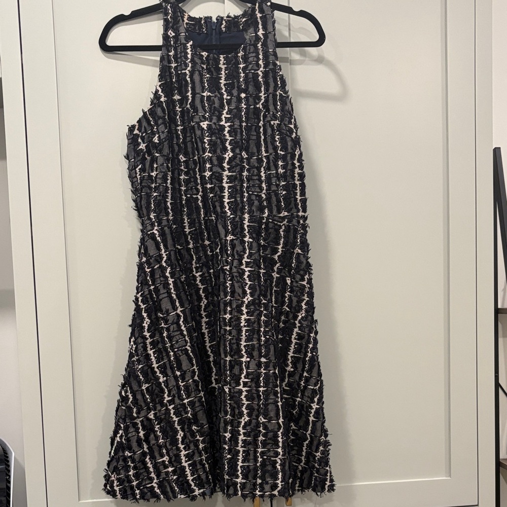 BR heritage collection grey tweed dress